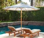 Centre Pole Teak Umbrella GU1003TEAK/D270 - Image 6