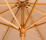 Centre Pole Teak Umbrella GU1003TEAK/D270 - Image 16