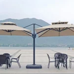 Double Sided Cantilever Umbrella GU603A/Khaki