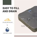 Side Pole Cantilever Umbrella Base SPWB150L - Image 2