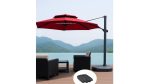 Side Pole Patio Umbrella GU01112/D300CM/RED