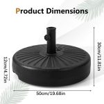 Centre Pole Water Base WTB18R - Image 2