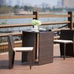 Outdoor wicker balcony set PS-50376
