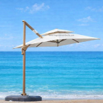 Cantilever Parasol Beach Umbrella GU6326/2.5M/White
