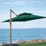 Cantilever Parasol Beach Umbrella GU6326/2.5M/Green
